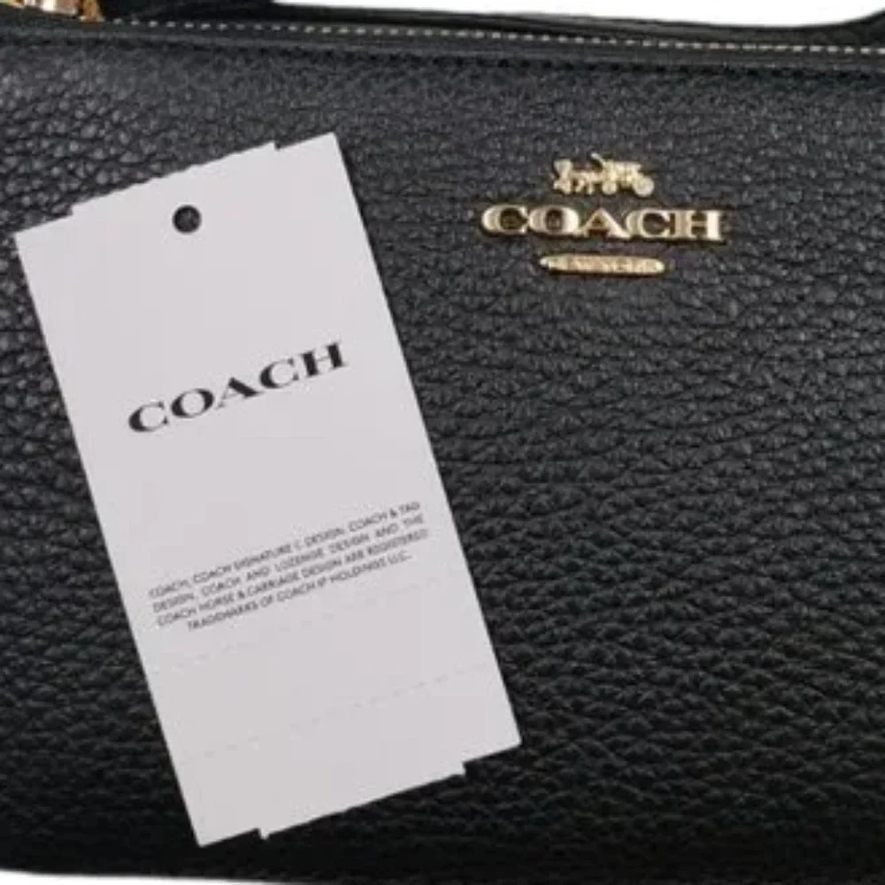 Coach Double Zip Wristlet NWT